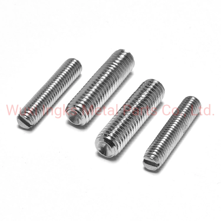 A2 A4 Anti-Rust Cup Point Slotted Driver Grub in Stock Set Screw