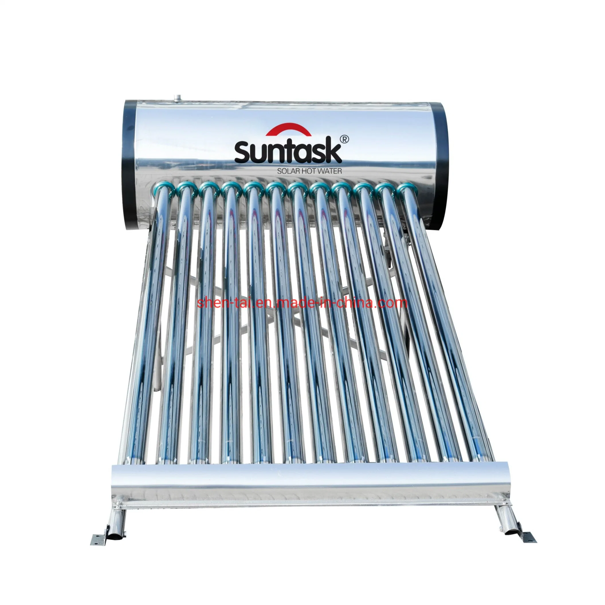 New Fast Foldable Stainless Steel Low Pressure Solar Water Heater Stx