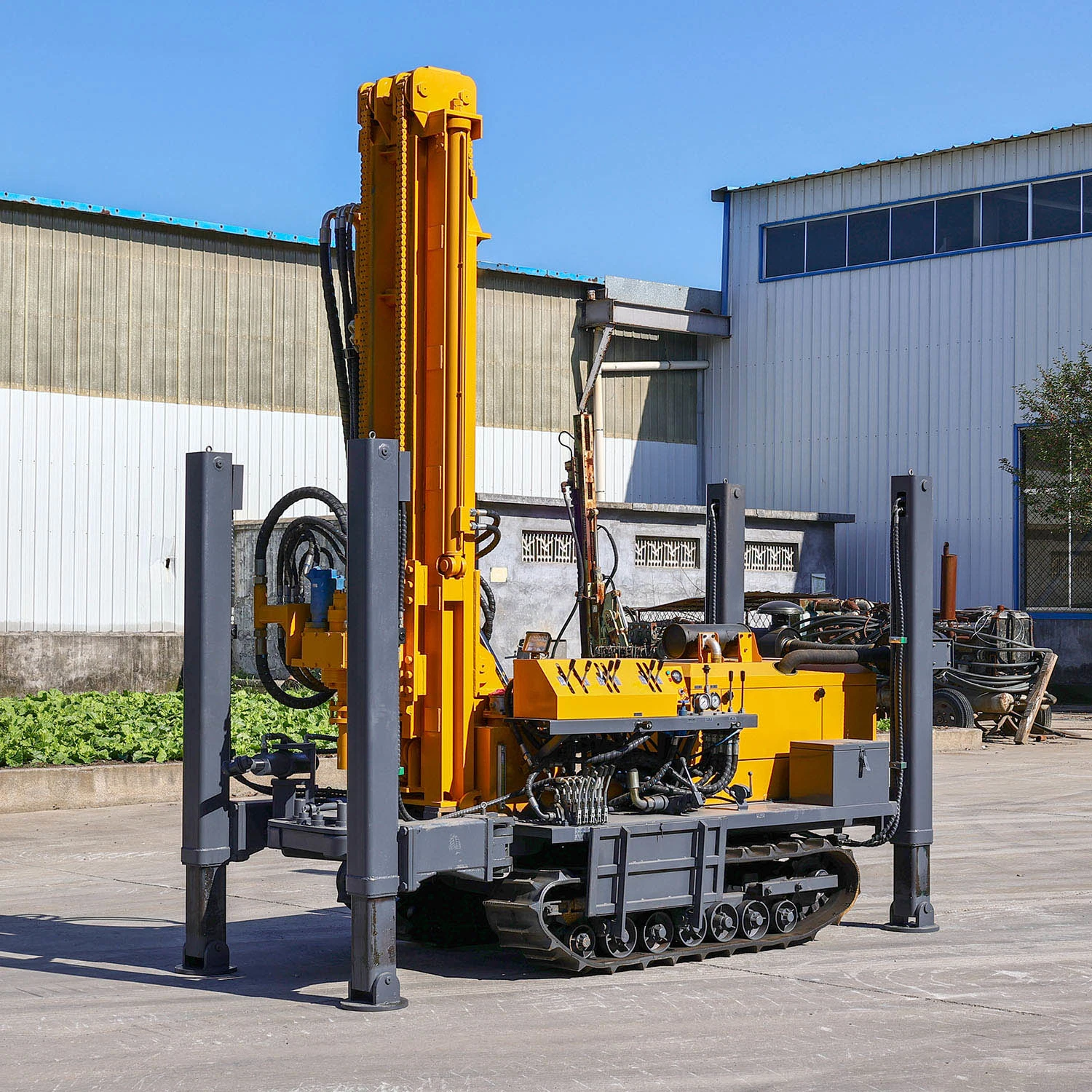 Hydraulic Rotary 55kw Fy180 Core Drilling Rig for Water Well