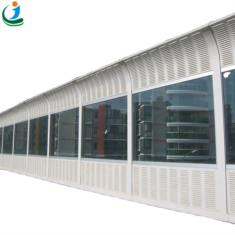 Galvanized Steel Sheet White/Green/Blue Acoustic Highways Sound Noise Barriers