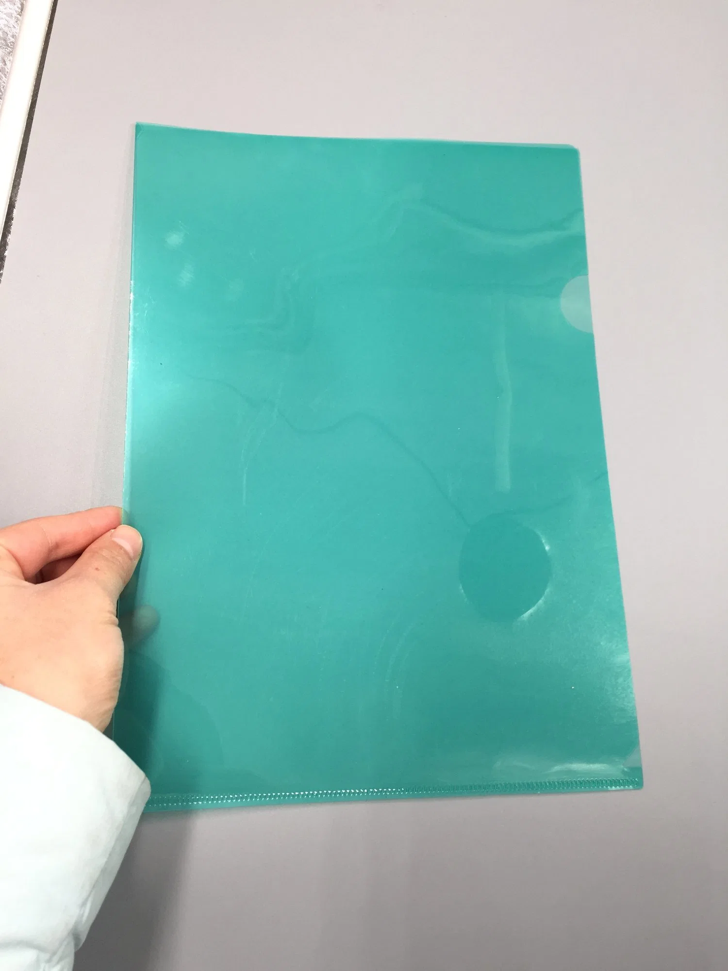 0.2mm Thickness A4 Transparent Color Heavy PP File Folder Pocket