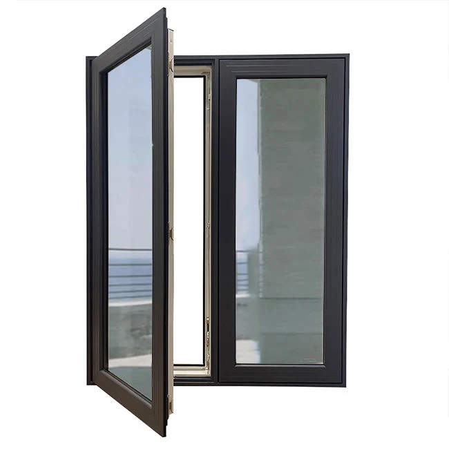 Hurricane Aluminium Casement Triple Glass Window