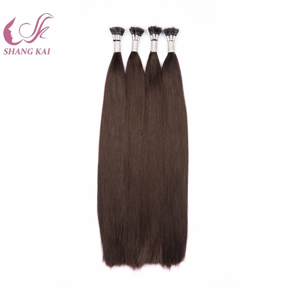 Factory Wholesale/Supplier Nano Tip Cuticle Aligned Hair Extension Human Hair Russian/Mongolian Remy