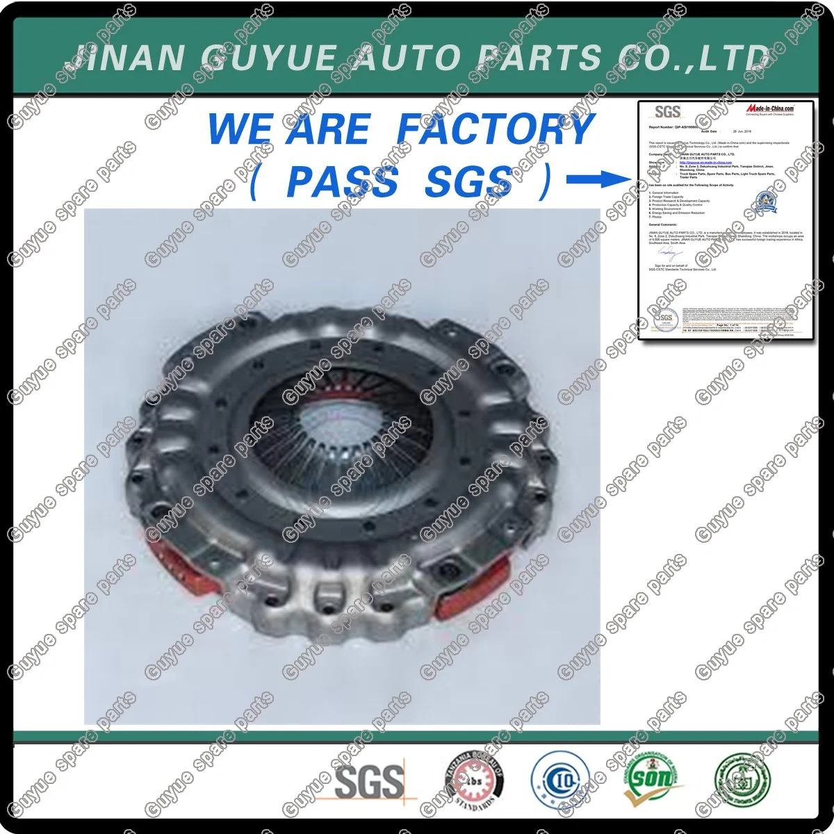 Chinese Heavy Truck Sinotruk Shacman Auto Spare Parts Dz9114160028 Clutch Cover