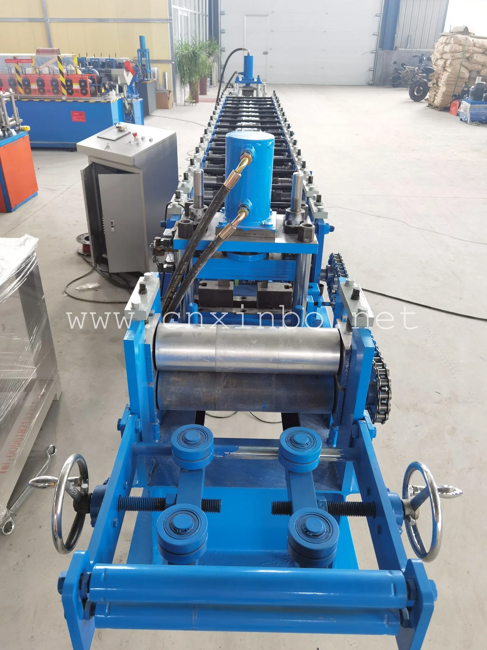 2023 Xinbo 80-175mm Woller Roller Up ماكينة تشكيل الأبواب