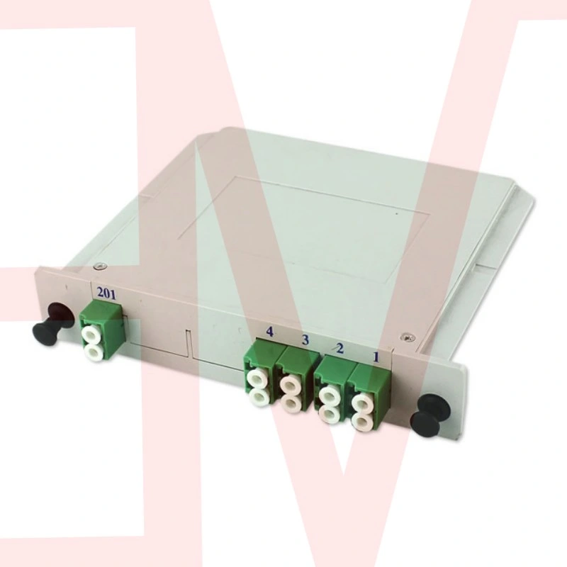 Custom FTTH 900um Loose Tube 2X8 2xn Blockless LC APC Optic Fiber PLC Splitter PLC Coupler