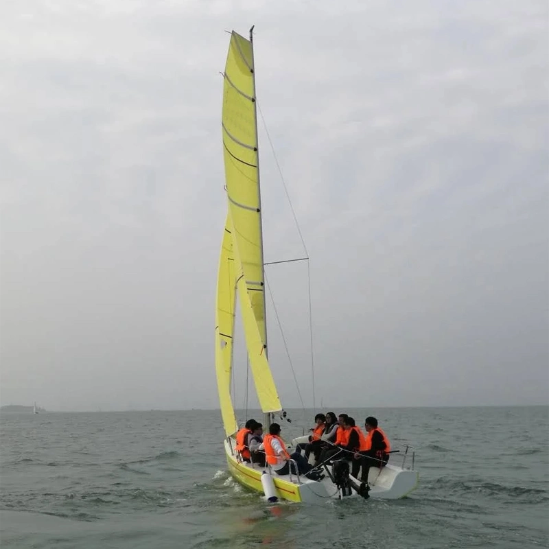 FRP Material High Hardness Sailboat for Sale