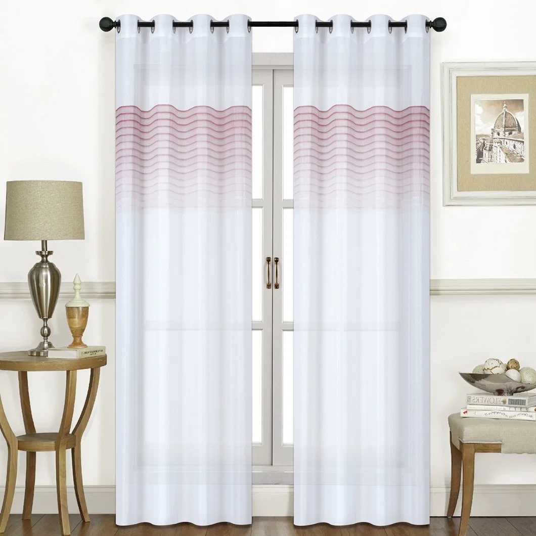 Original Factory Wholesale/Supplier Embroidery Sheer Lace Curtains Online for Windows