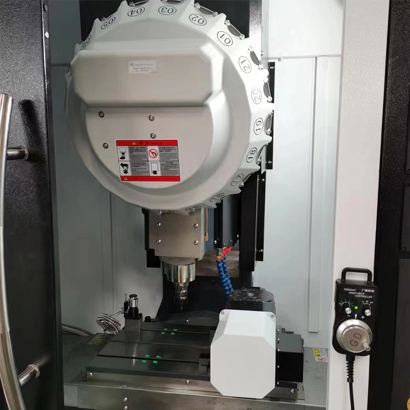 High Precision Vertical Universal 3 Axis CNC Milling Machine with Siemens and Fanuc System