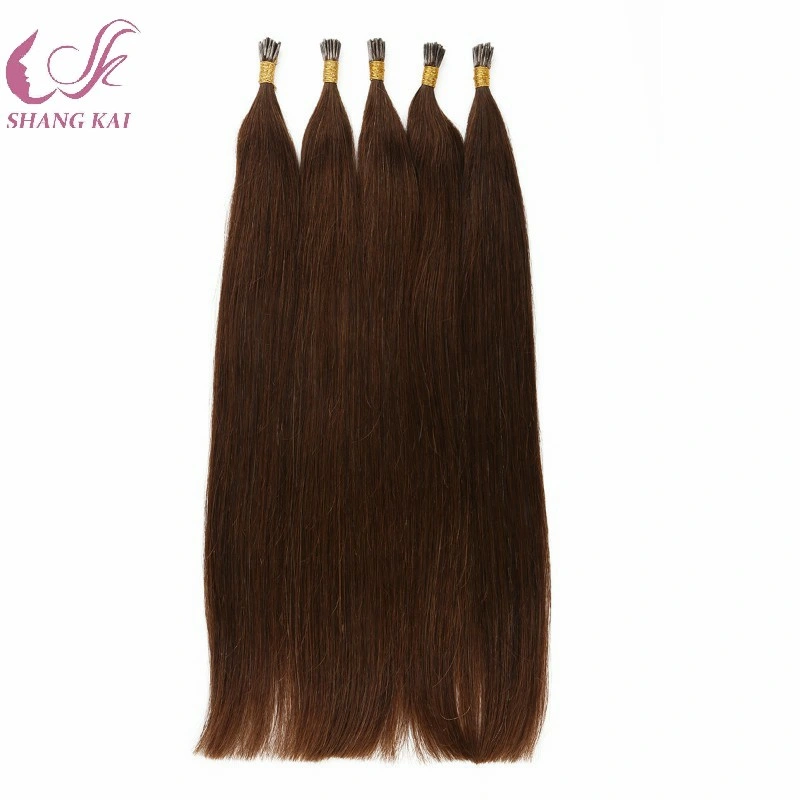 Natural Human Hair Extension Stick I-Tip Remy Hair