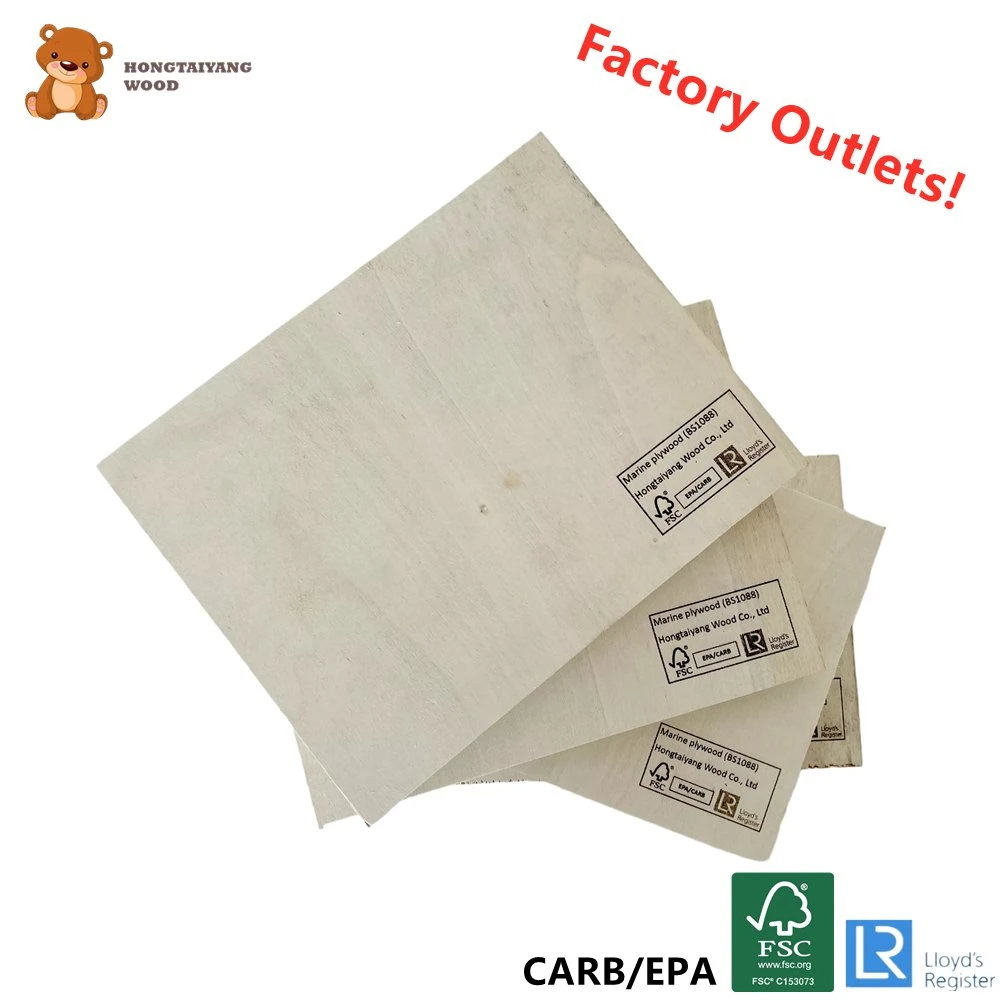 18mm Wholesale/Supplier Melamine Plywood Board Sheet Poplar Core with FSC EPA Carb