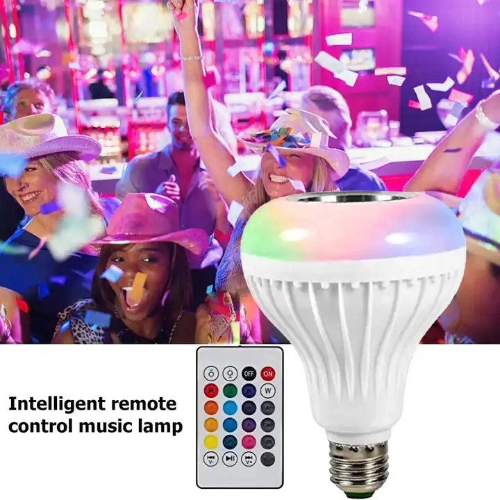 Household Speaker Music Bulb Stage Light RGB LED Smart Bulb