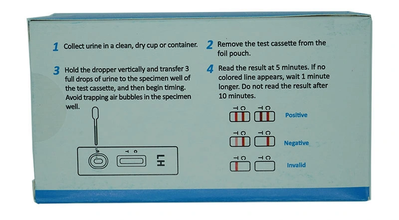 OEM Ivd One Step Lh Ovulation Test Rapid Kits