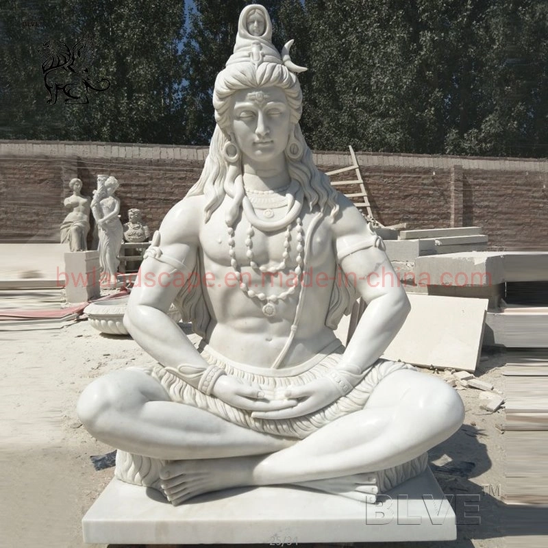 Outdoor Indian Religious Standing Buddha Hindu God Statues Marble Hanuman Statue