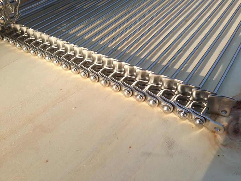 Roller Chain Drive Wire Mesh Conveyor Belts