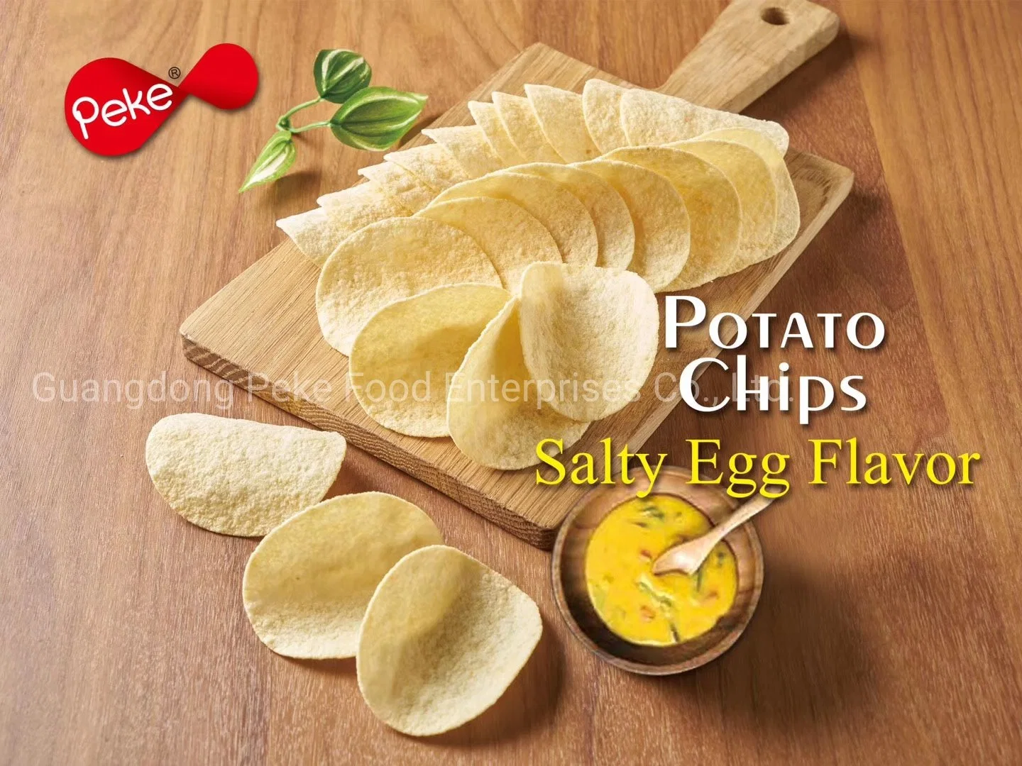 Potato Chips with Salted Egg/Wasabi/Himalaya Seasalt Flavors