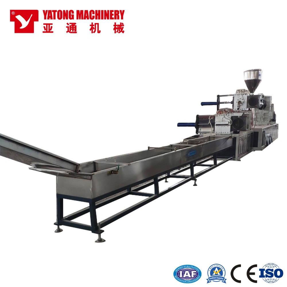 Yatong Professional Automatic Double Stage Plastic Recycling Machine PE PP Film Plastic Pelletizer Machine