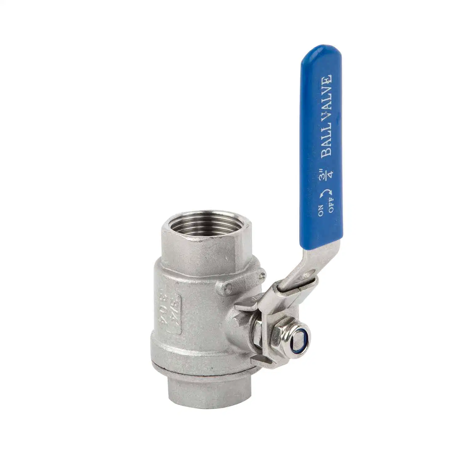 Two Piece Q11f-16p Stainless Steel Threaded Ball Valve