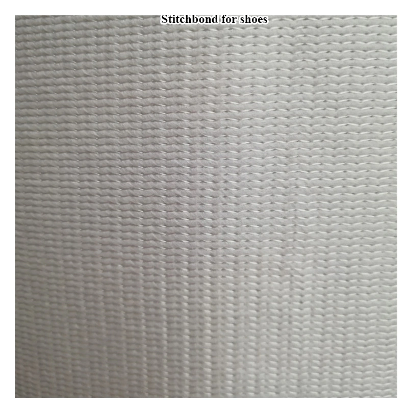nonwoven Fabric 14f RPET Stitchbond Polyester Stitchbond Nonwoven для Плата на подошве