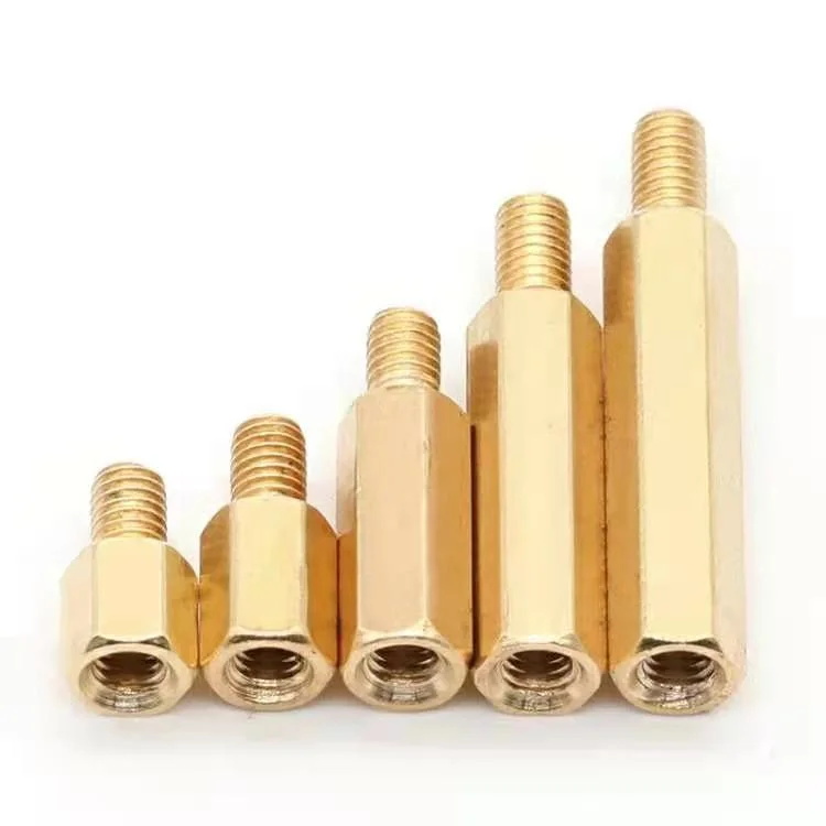 Made in China Fastener Consisting of Head and Screw Bolt Cheap Price Brass Gold Bolt