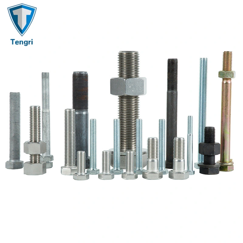 Heavy Hex Bolt ASTM A325m A193 A563 Structural Bolts U Bolt Carriage Bolt Flange Bolt Coach Bolt T Bolt Anchor Bolt Guardrail Bolt Track Bolt for Buildings