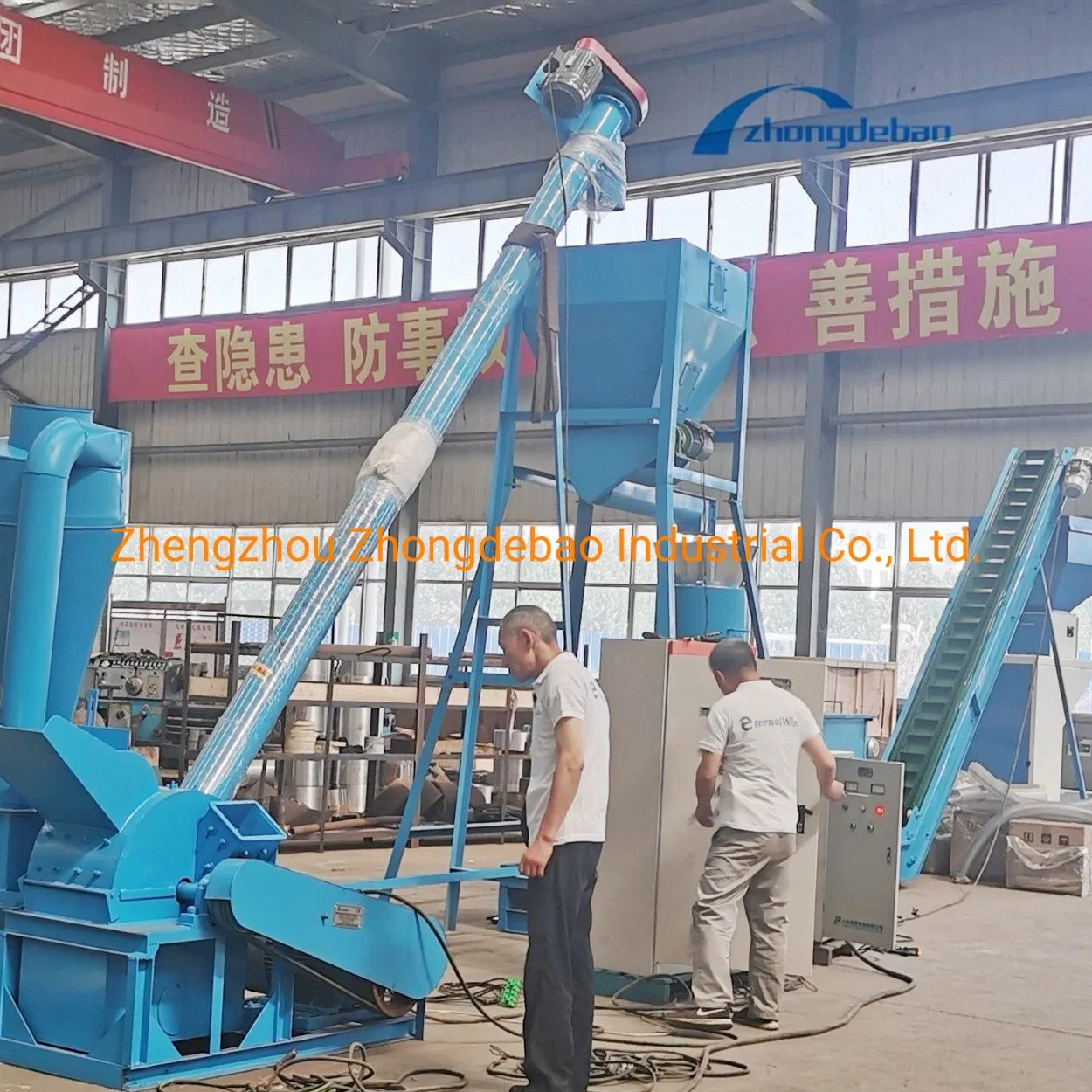 CE Approve Full Wood Pellet Machine Biomass Straw Grass Alfalfa Pellet Making Machinery Forest Log Branches Chips Sawdust Fuel Pellet Production Mill Line