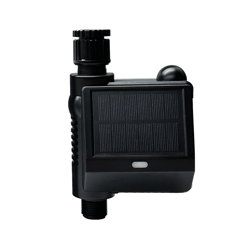 Home Phone APP Steuerung Solar Panel Smart Outdoor Wasser Ventil Timer-Steuersystem