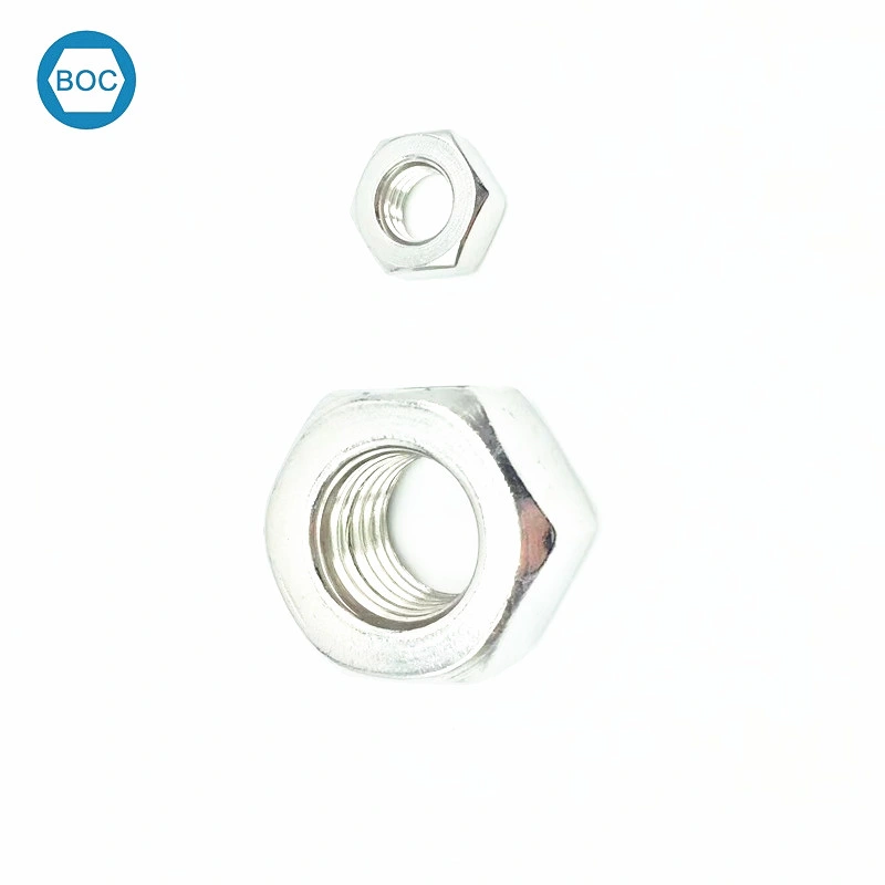 DIN934 Hexagon Nut M8 304 Stainless Steel Hex Nut