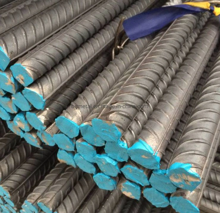 Aço inoxidável Rebar de alta resistência ASTM HRB400 HRB500 ASTM A615 barra de aço com barra de aço deformada de 12 mm material de construção de edifícios de barras de aço Preço de barra de aço