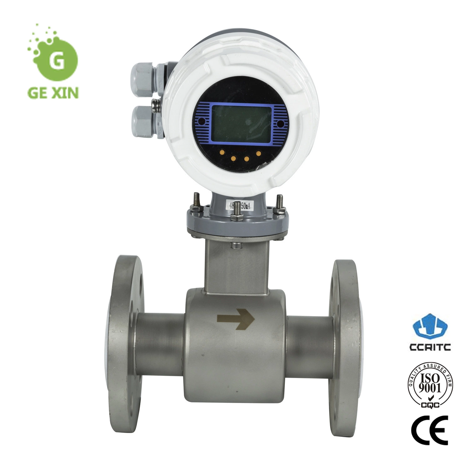 Electro Magnetic Flow Meter for Industrial Waste Water Measurement