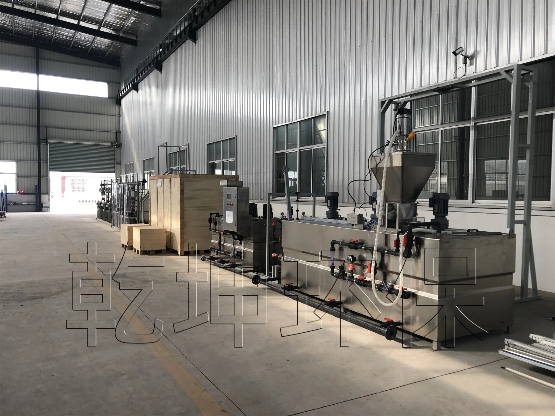 PVC Plastic Chemical Automatic Auto Conveying and Mixing Dosing Compounding System