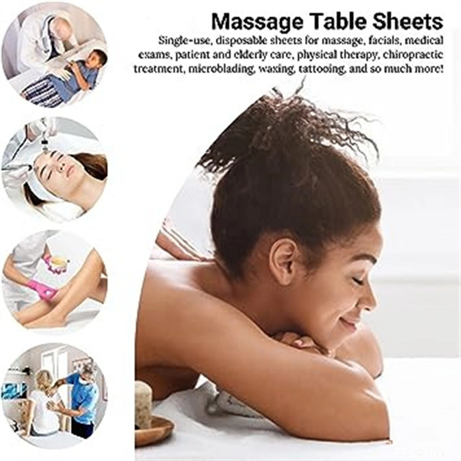 Fitted Massage Table Sheets Soft Bed Sheets Breathable Massage Table Protective Cover for Beauty Salon