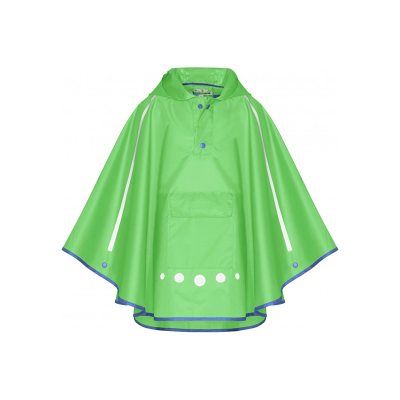 Niños Cute Rain Cape TPU Raincoat Rain Poncho for Kids