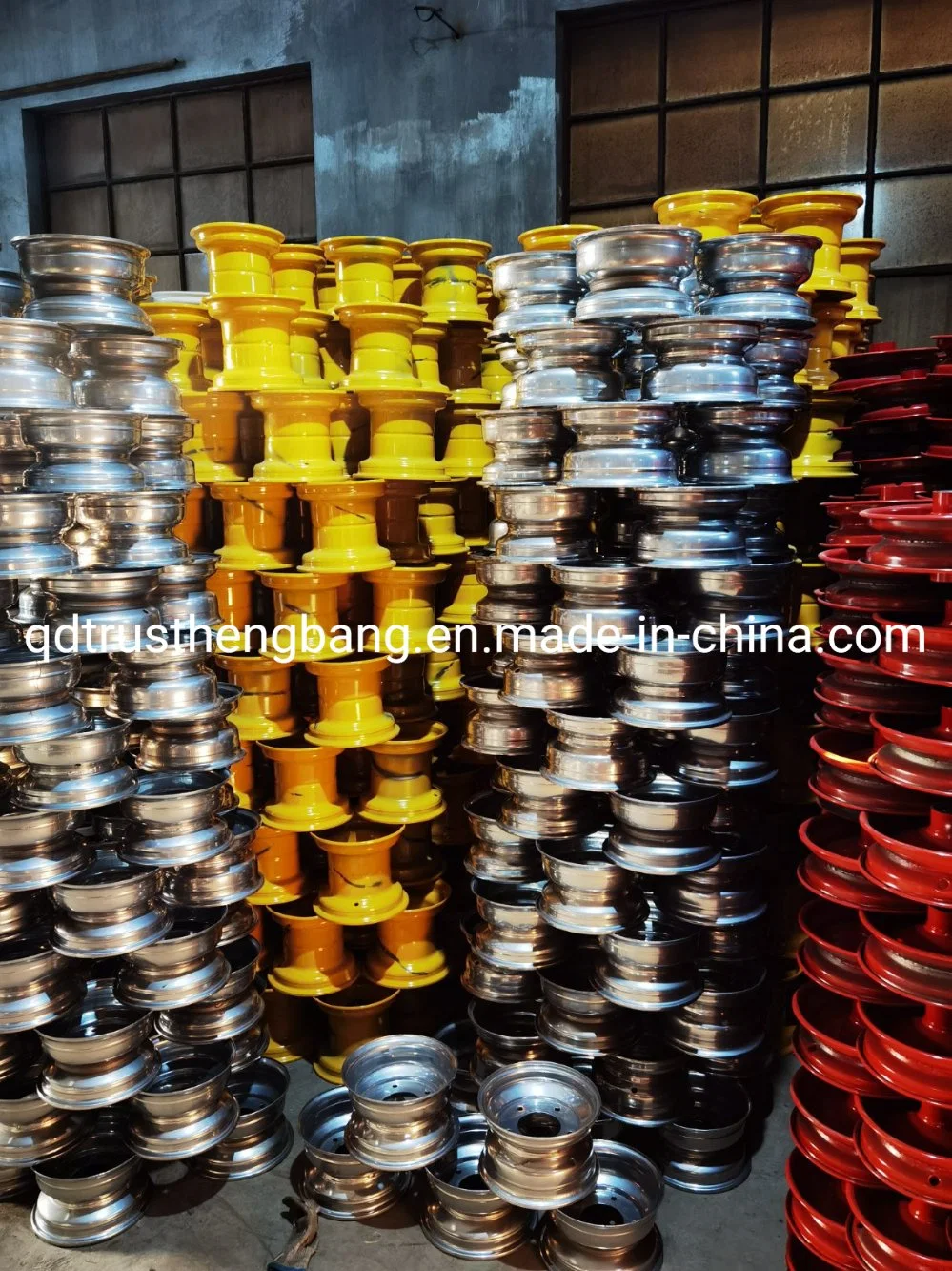 Steel Rim for Pneumatic Rubber Wheels