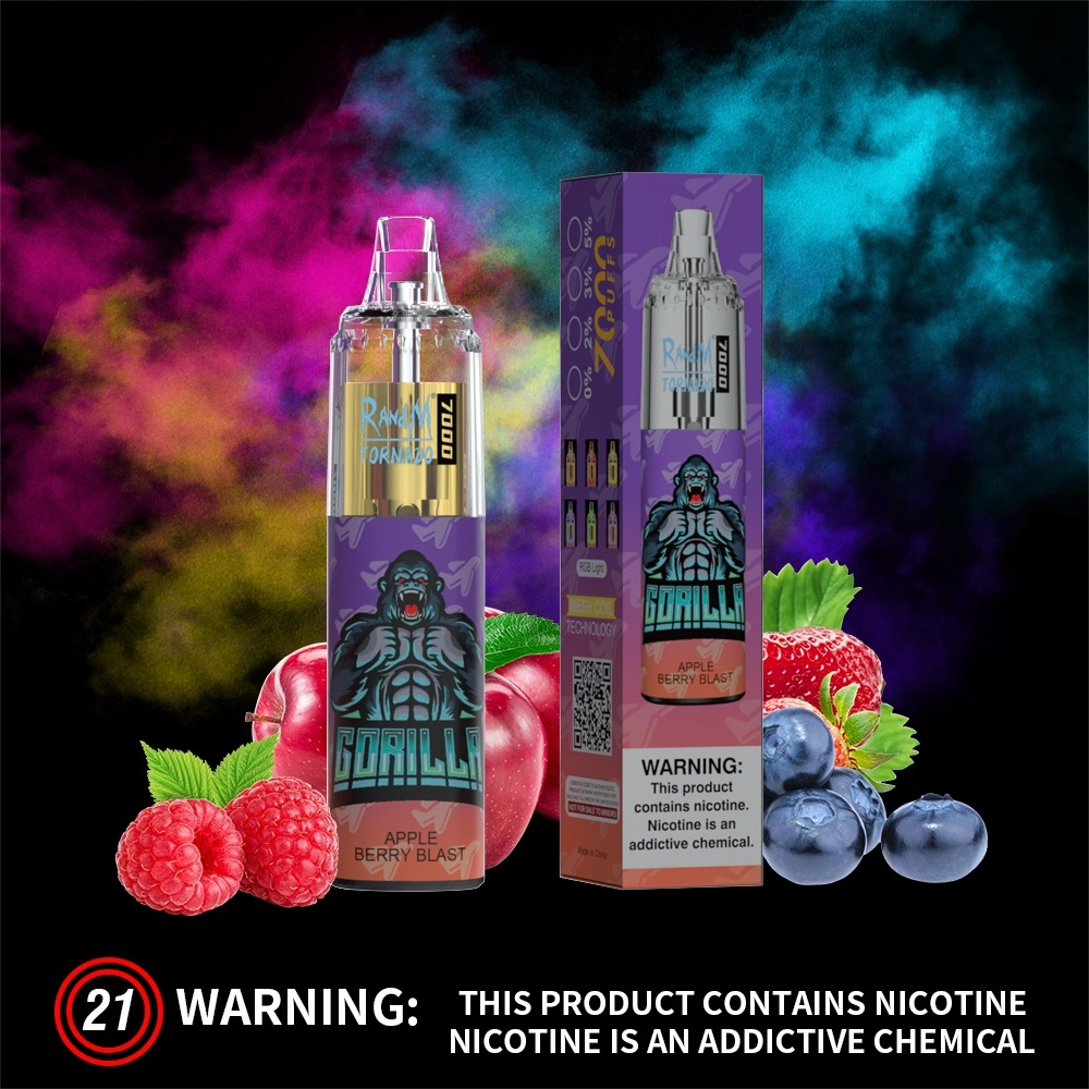 OEM Fruit Flavors Disposable/Chargeable Vape Pen Wholesale/Supplier 7000puffs Health vape