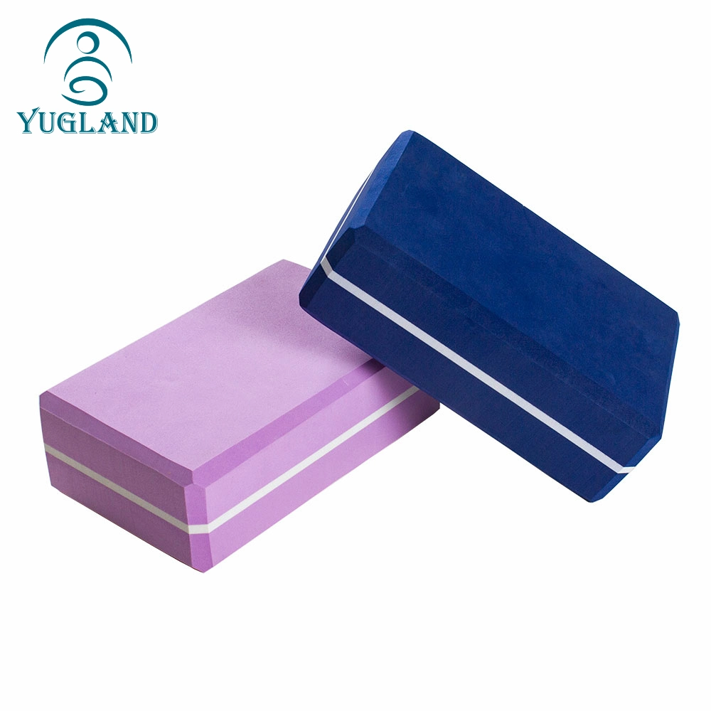 Yugland EVA Foam Yoga Block Exercise Fitness Tool Exercise Workout EVA Yoga Block Colorful Foam Block Brick