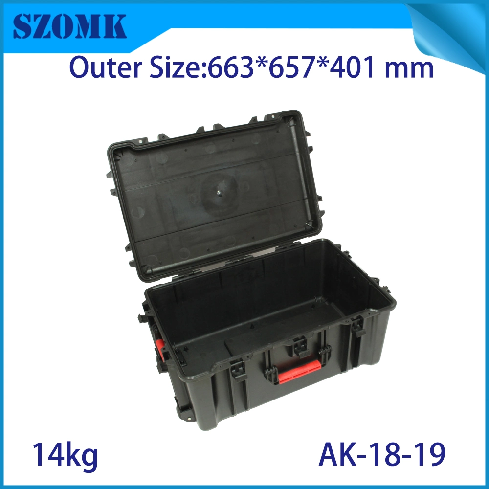 Industrial IP68 Waterproof Handheld Plastic Hard Tool Case