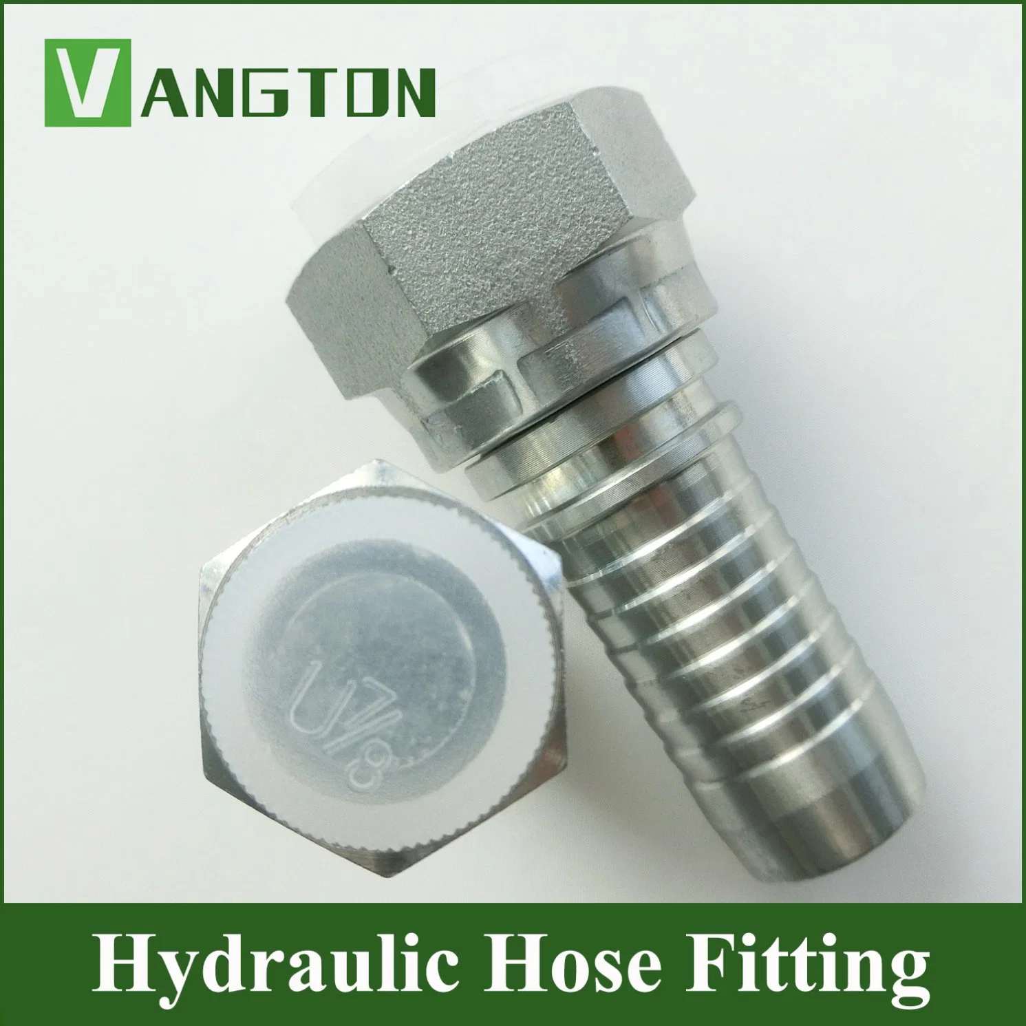 Carbon Steel Jic/Bsp/NPT Pipe Fitting / Hose Connector / Hydraulic Hose Fitting