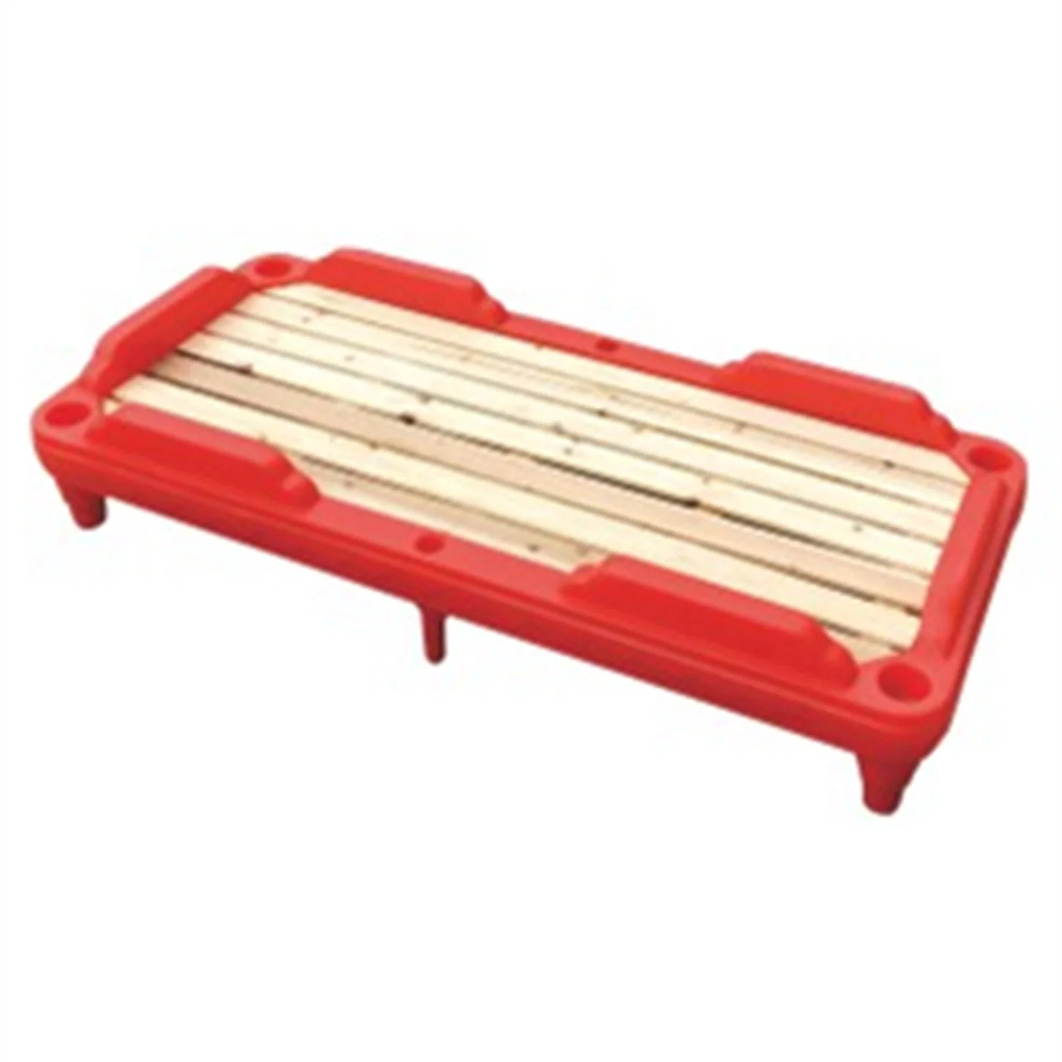 Les enfants de maternelle en bois massif lit simple mobilier scolaire Mz52