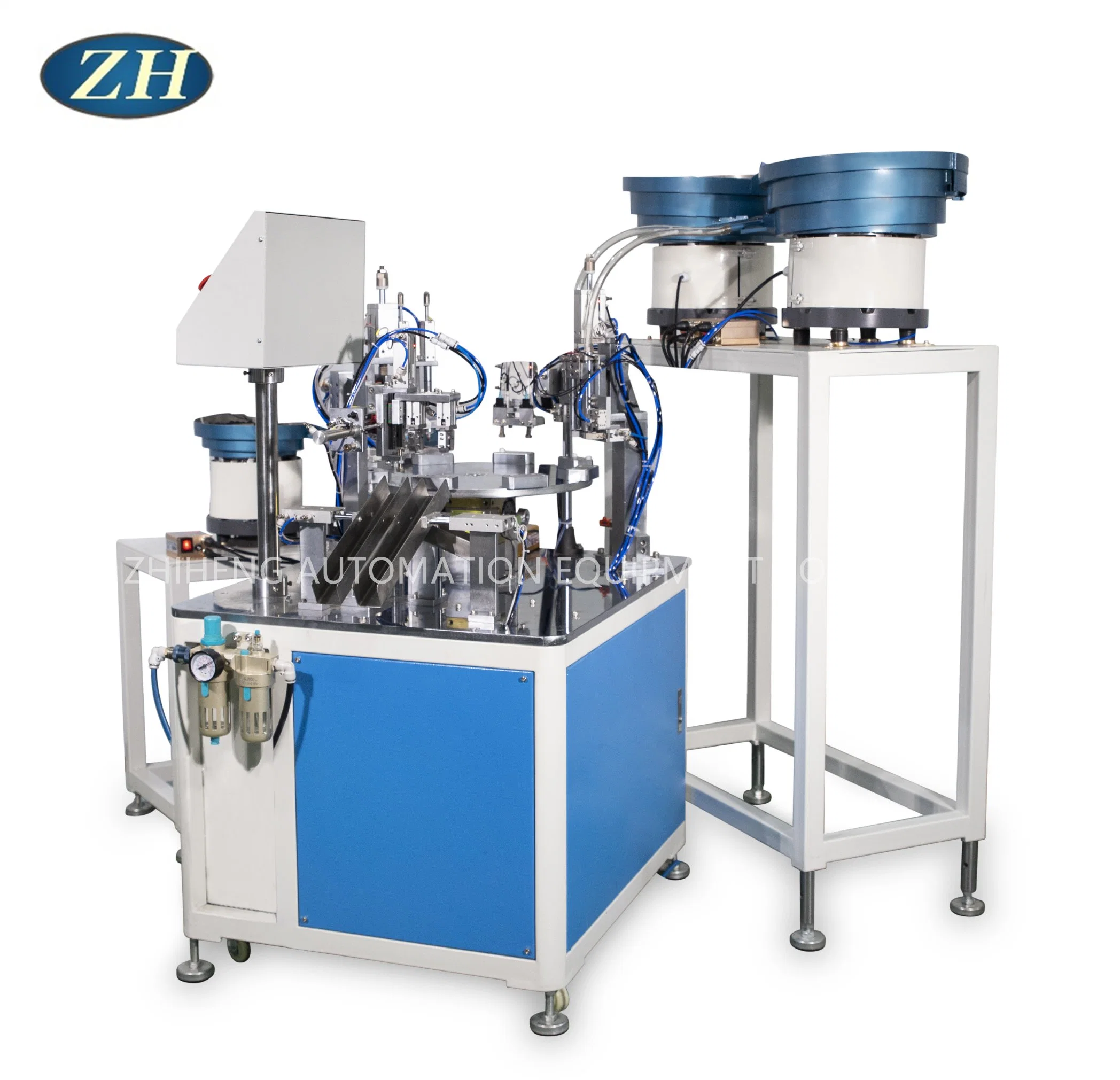 White Rod Sealing Ring Automatic Assembly Machine of Sanitary Ware / Automatic Production Line