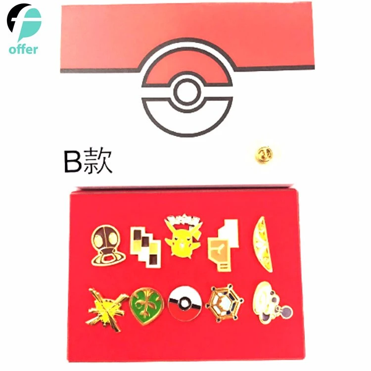 Hot Anime Pokemon Set of 58 Lapel Pin Badges