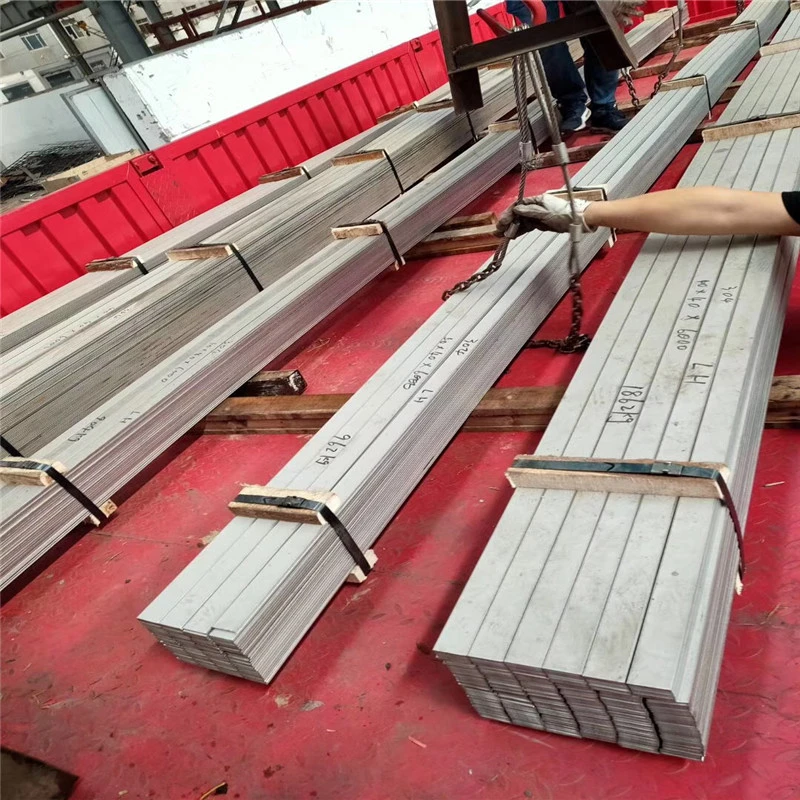 2507 Duplex Stainless Steel Flat Steel Double-Sided Polished Flat Bar Cold Drawing Hot Rolling Cold Rolling Forging Pressing and Punching Processing