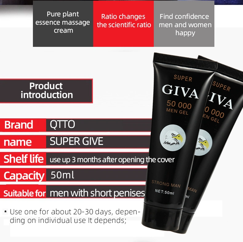 Mejor Precio Stong Man Super Viga 5000 hombres Gel Penis Crema