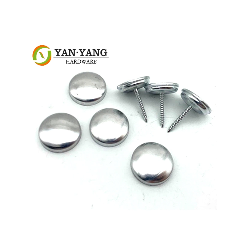 Yanyang Boutons de couture décoratifs pour canapé Accessoires de bouton-pression en métal pour meubles.