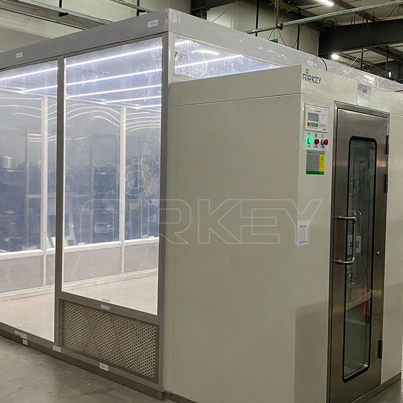 High Standard Airkey ISO 5-8 Customized Modular Cleanroom with Air Shower and Pass Box/Air Cleaning Equipment