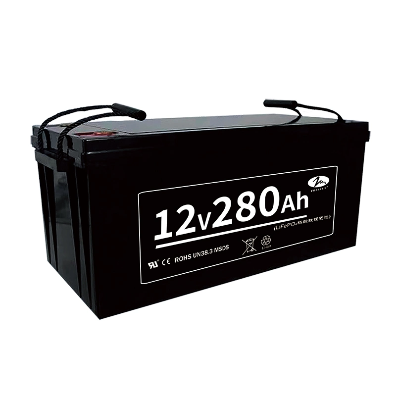 Batterie au lithium longue durée intégrée BMS 12 V 200 a/280 a/350 a pour véhicule de camping Voiture de golf Solar System Yacht