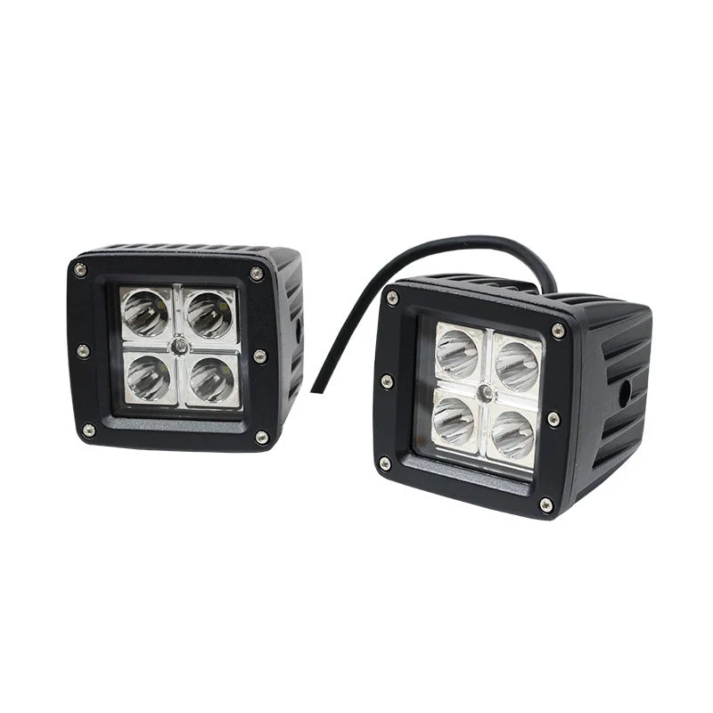 Factory Supply 4 LED Working Light 10~30V 16W LED Work Light off-Road Car Tripcraft Lamp for Jeep Wrangler