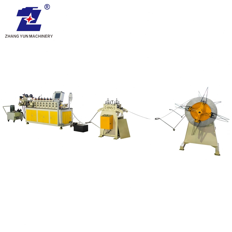 Automatic Hydraulic Barrel Hoop/Lock Band Clamp Ring Cold Roll/Rolling Forming/Former Making Machine