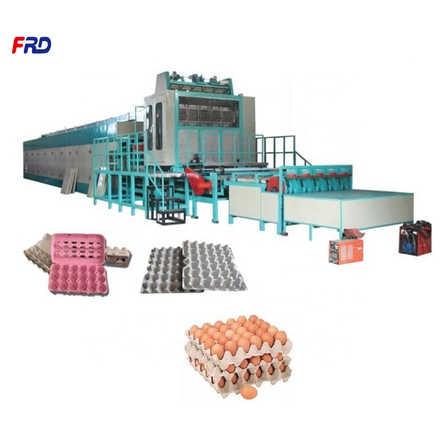 High Capacity Waste Paper Pulp Fruit Tray Egg Tray Making Machine