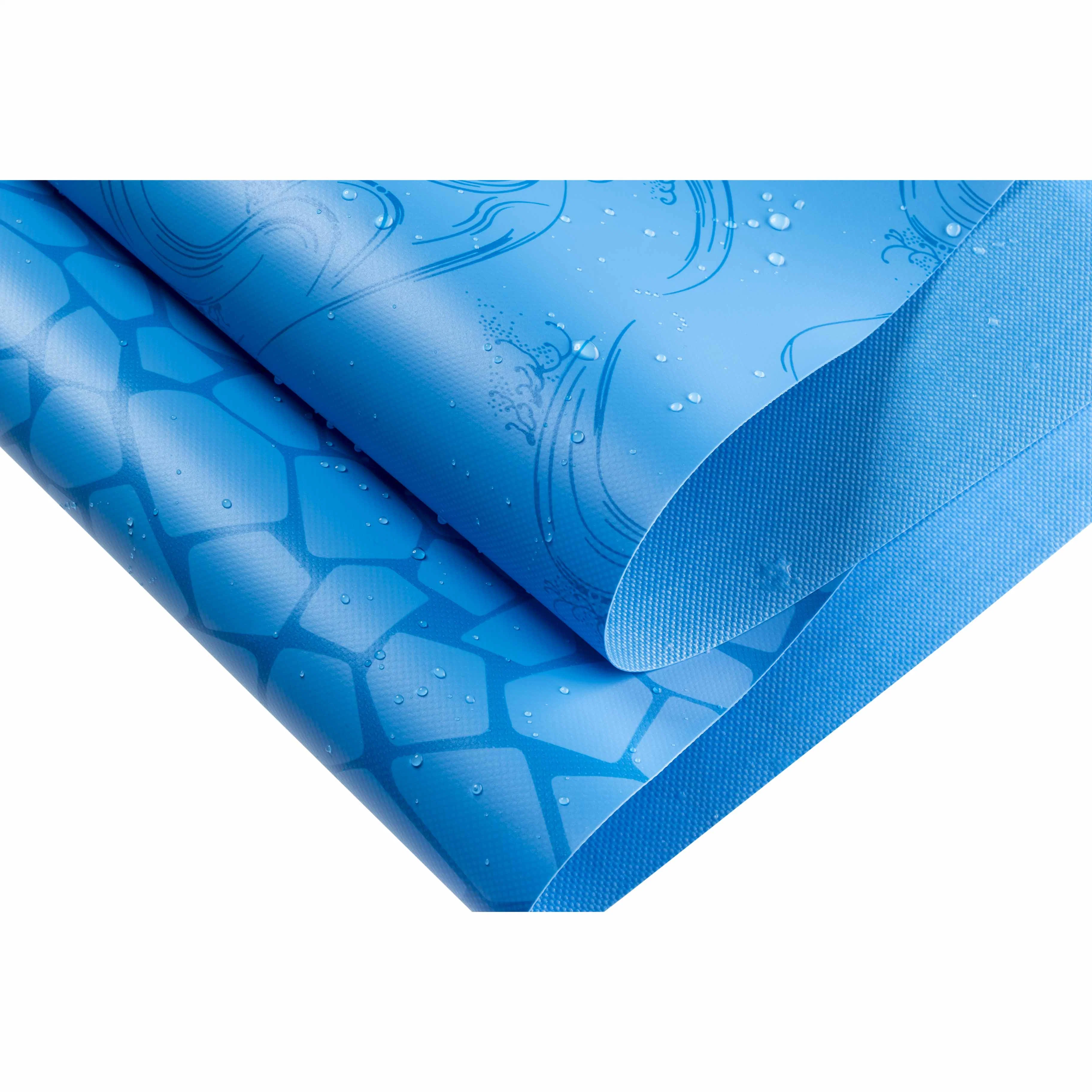 Sijia Waterproof Flame Retardant PVC Coated Tarp Tarpaulin Vinyl Coated Swimming Pool Cover